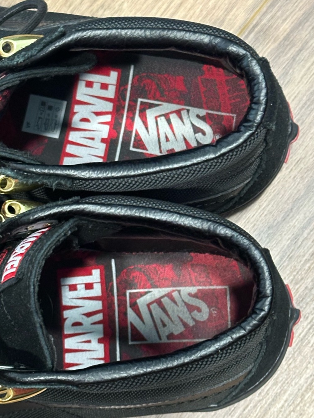 Vans Marvel x SK8-HI Sneaker 'Black Panther’ All Black Colorway Size 11 - Picture 11 of 16